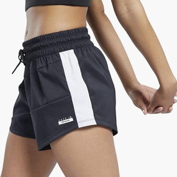 Core 10 Women's Woven Colorblocked Workout Shorts, XXS - Picture 1 of 6
